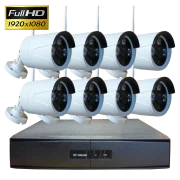 پک دوربین مداربسته بیسیم 8 کانال 2 مگاپیکسل