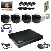 پک دوربین مداربسته 4 کانال 4 مگاپیکسل ahd