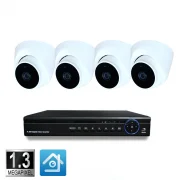 پک دوربین مداربسته 4 کانال 1.3 مگاپیکسل ahd