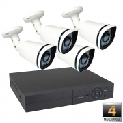 پک دوربین مداربسته 4 کانال 4 مگاپیکسل AHD