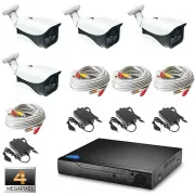 پک دوربین مداربسته 4 کانال با کیفیت 4 مگاپیکسل kc3