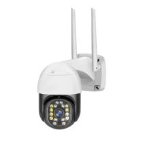 دوربین هوشمند چرخشی ضدآب دید در شب رنگی v380 مدل c18 pro
