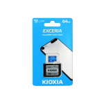 کارت حافظه microSDHC کیوکسیا مدل EXCERIA کلاس 10 استاندارد UHS-I U1 سرعت 100MBps ظرفیت 64 گیگابایت با آداپتور SD