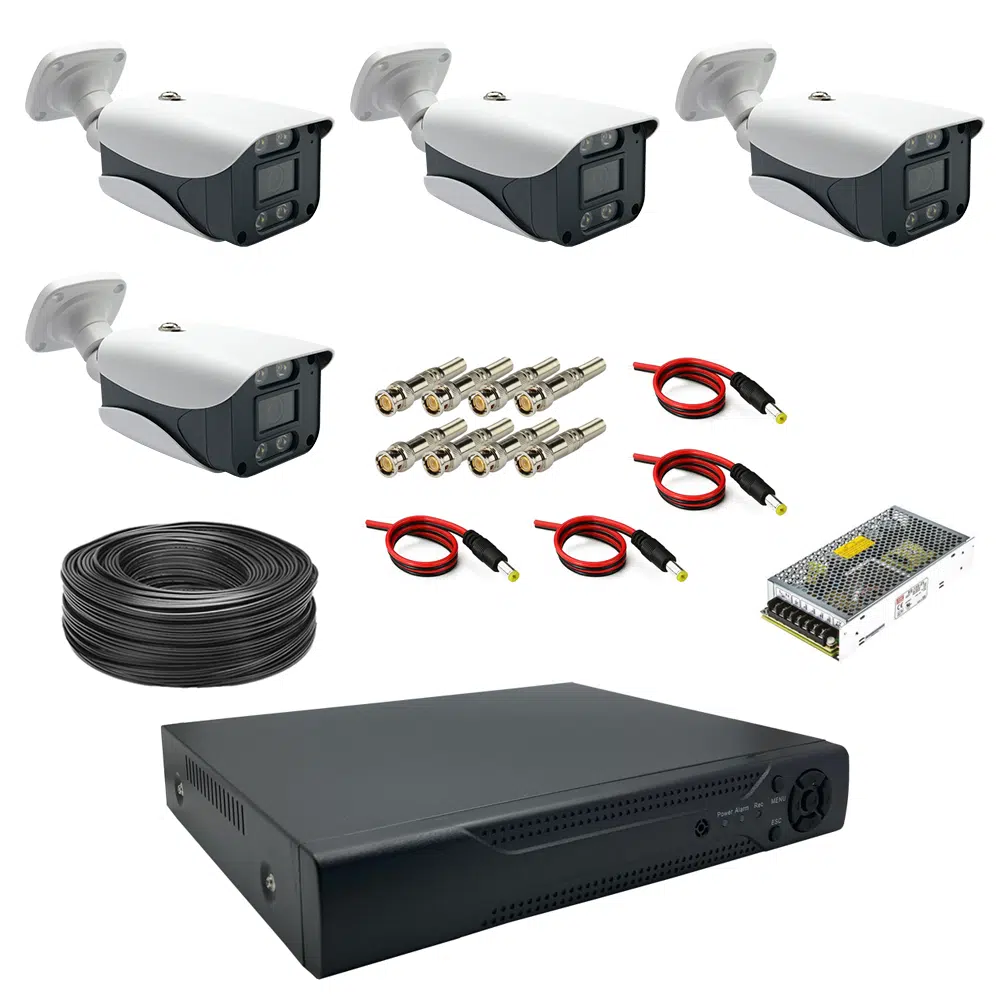 sony-imx-335-4ch-pack-ahd-4522f-1 پک دوربین مداربسته 4 کانال 5 مگاپیکسل AHD دید در شب رنگی کد 4522