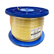 کابل کواکسیال دو فویل rg59 مغزی 08 مس شیلد 144 رشته متراژ 500