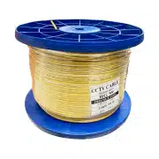 کابل کواکسیال دو فویل rg59 مغزی 08 مس شیلد 144 رشته متراژ 500