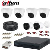 پک 6 عددی دوربین مداربسته 2 مگاپیکسل HDCVI داهوا مدل T1-B2A21