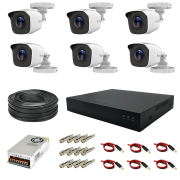 پک 6 عددی دوربین مداربسته هایلوک مدل B110-M