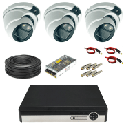 پک 3 عددی دوربین مداربسته 2 مگاپیکسل دید در شب رنگی AHD مدل 3200