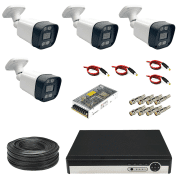 پک 4 کانال دوربین مداربسته 2 مگاپیکسل دید در شب رنگی AHD مدل b3223
