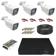 پک 4 کانال دوربین مداربسته 5 مگاپیکسل دید در شب رنگی AHD مدل b4524