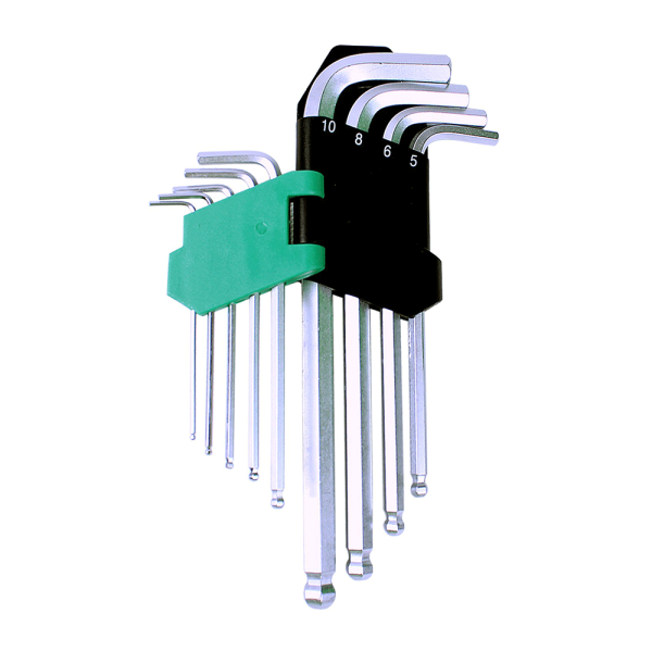 ست آچار آلن پروسکیت مدل HW-229B مجموعه 9 عددی