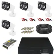 پک 4 کانال دوربین مداربسته 5 مگاپیکسل دید در شب رنگی AHD ریویژن مدل 565