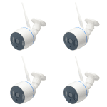 پکیج 4 کانال وایرلس دوربین مداربسته 3 مگاپیکسل مدل CP-6025HF