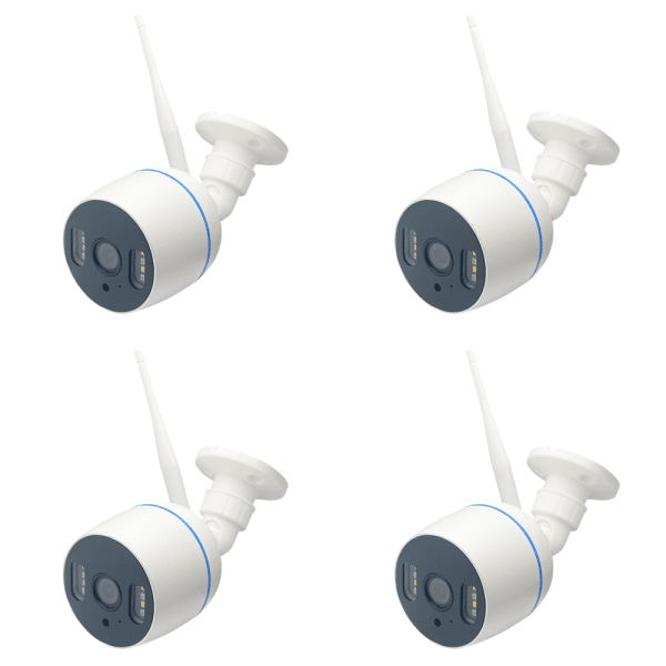 پکیج 4 کانال وایرلس دوربین مداربسته 3 مگاپیکسل مدل CP-6025HF