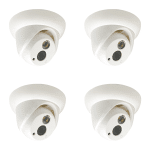 4 عدد دوربین مداربسته در پکیج اقتصادی دوربین مداربسته 4 عددی dp16