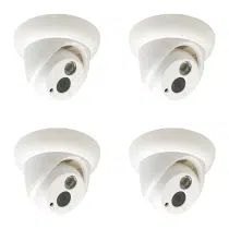 4 عدد دوربین مداربسته در پکیج اقتصادی دوربین مداربسته 4 عددی dp16