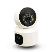 تصویر دوربین هوشمند دولنز چرخشی سیم کارت خور V380 مدل S200