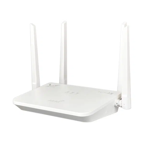مودم سیم کارتی 4G-Lte چهار آنتن تک پورت رایمون مدل CP107 نمای پشت محصول