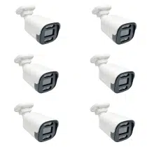 دوربین های همراه پکیج 6 عددی دوربین مداربسته 2 مگاپیکسل AHD کد HP-6Q8235A
