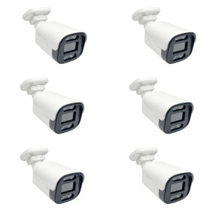 دوربین های همراه پکیج 6 عددی دوربین مداربسته 2 مگاپیکسل AHD کد HP-6Q8235A