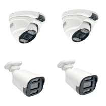 دوربین مداربسته پکیج کامل 4 کانال 5 مگاپیکسل POE مدل FP-H5225-4C2T