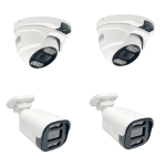 پکیج 4 کانال دوربین مداربسته 5 مگاپیکسل تحت شبکه POE مدل HP-H5235e-4C - Image 2