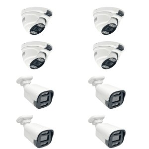 دوربین مداربسته پکیج 8 کانال 5 مگاپیکسل تحت شبکه POE مدل HP-H5235e-8C