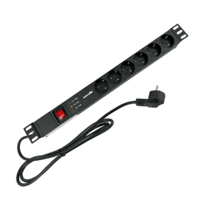 پاور ماژول محافظ ولتاژ دار 6 پورت رک مونت برند عالی کار صنعت