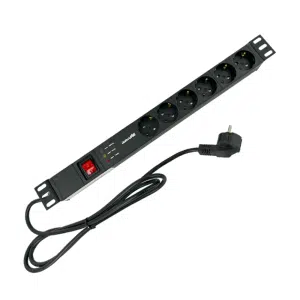 پاور ماژول محافظ ولتاژ دار 6 پورت رک مونت برند عالی کار صنعت