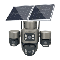 دوربین پنل خورشیدی سیم کارتی 4 لنز Hieasy مدل V760