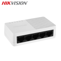 سوئیچ شبکه 5 پورت سرعت 10/100 برند هایک ویژن مدل DS-3E0105D-O