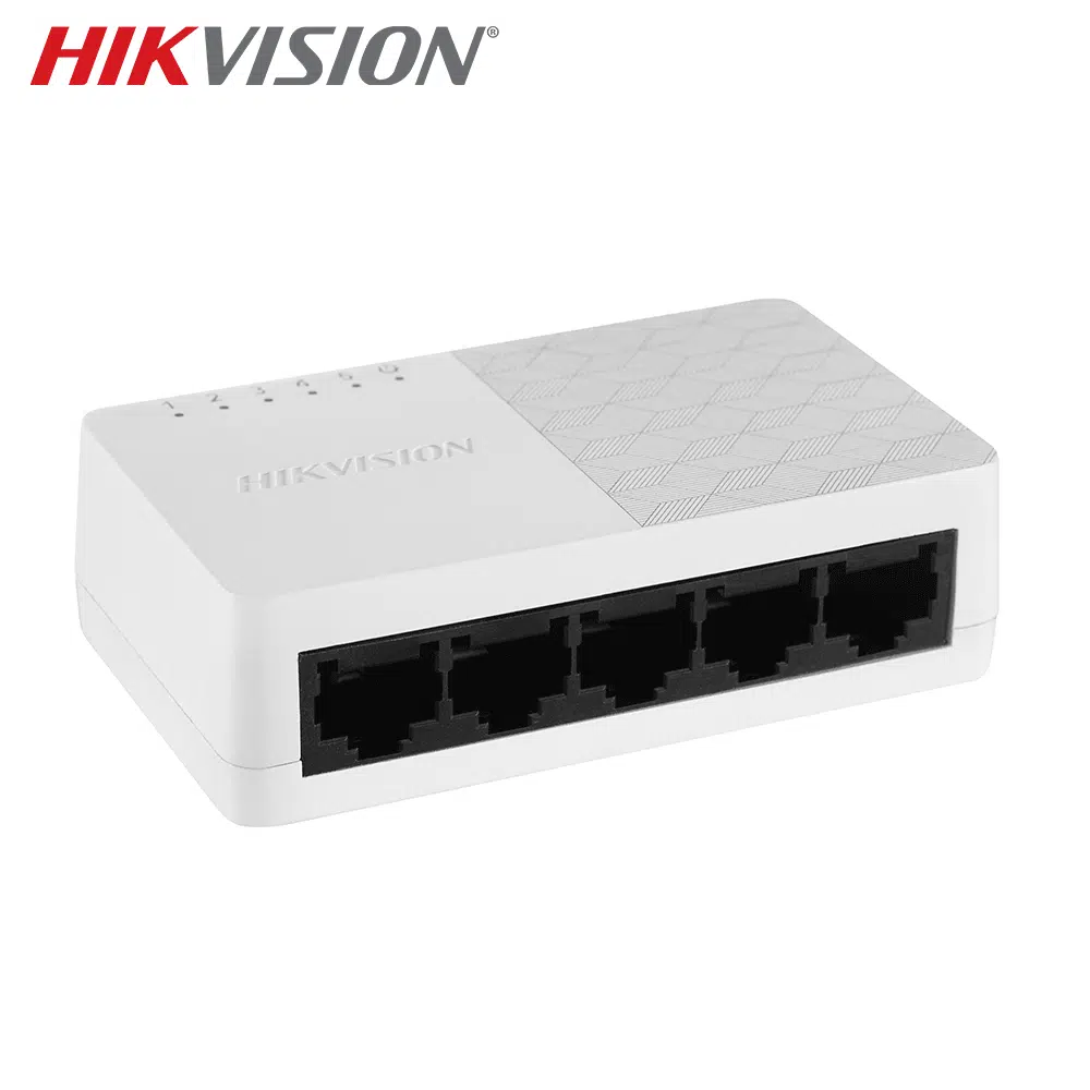 سوئیچ شبکه 5 پورت سرعت 10/100 برند هایک ویژن مدل DS-3E0105D-O سوئیچ شبکه 5 پورت سرعت 10/100 برند هایک ویژن مدل DS-3E0105D-O