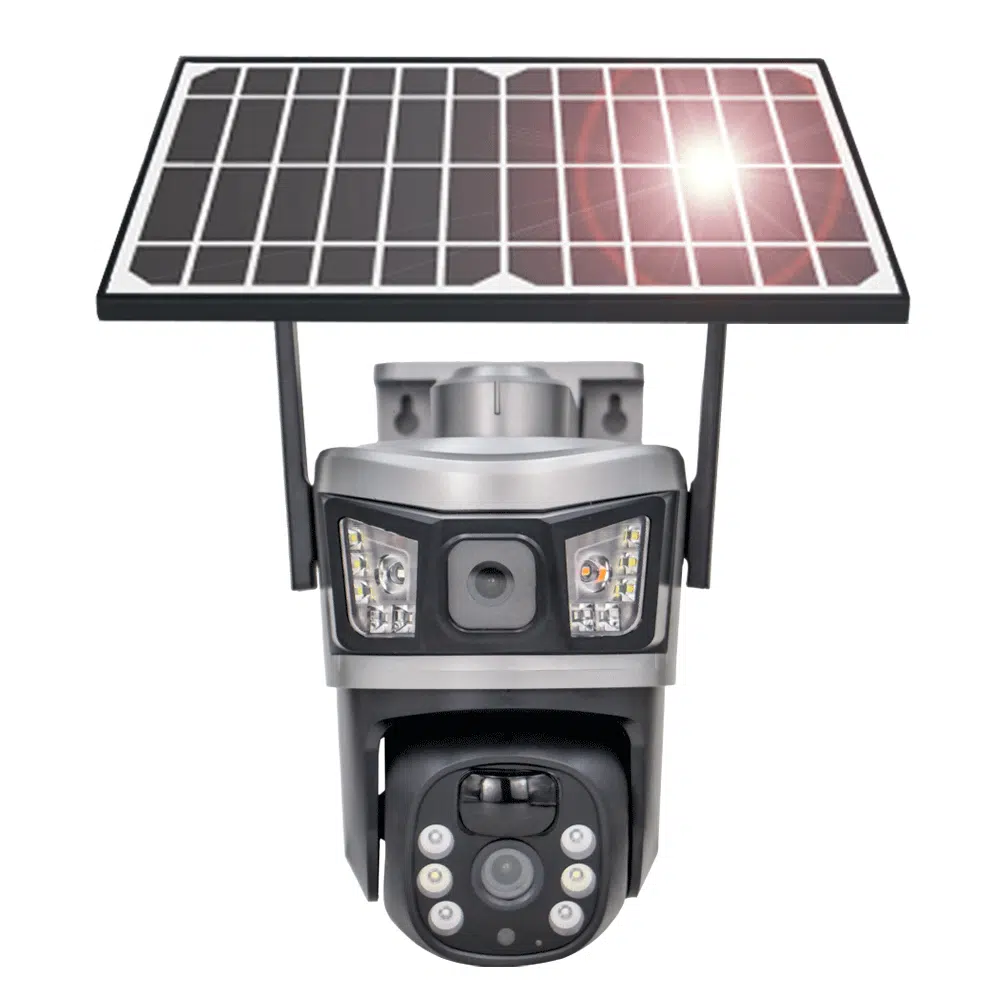 mini-speeddome-ptz-2lens-4g-solar-v380-vcs87h-g-1 دوربین پنل خورشیدی سیم کارتی 2 لنز v380 مدل VCS87H-G